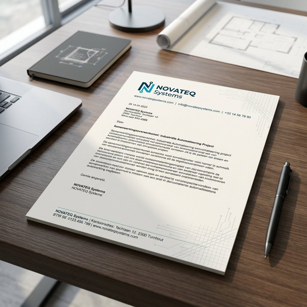 Briefhoofd voor Novateq Systems